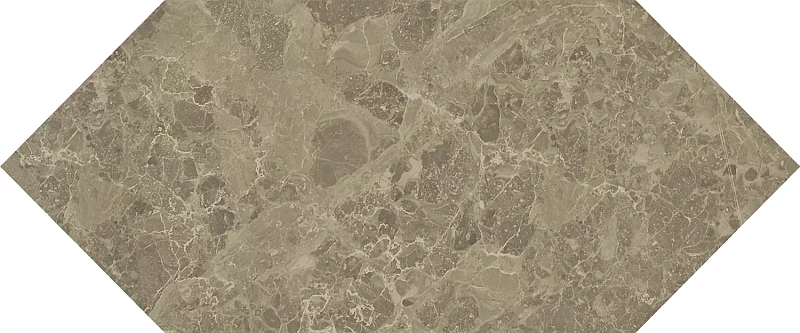 Керамическая плитка Kerama Marazzi Бикуш бежевый темный глянцевый 14x34 35002 - фото 3