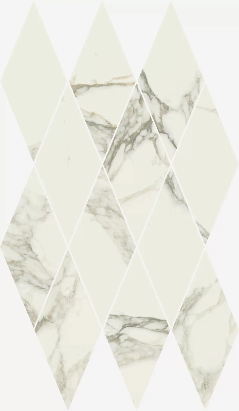 Мозаика Италон Charme Deluxe Arabescato White Diamond 28x48 - фото 1
