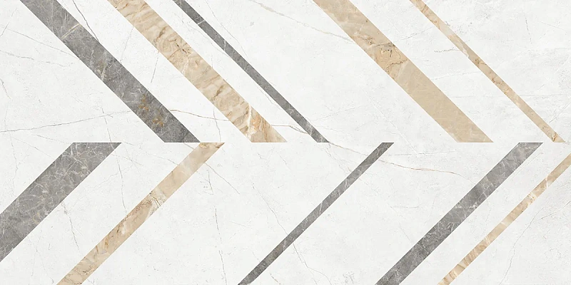 Керамогранит Estima IM00 Improve White IM00/PS_NC/60x120x10R/GW белый 60x120 - фото 1