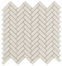 Atlas Concorde Italy White Herringbone Wall