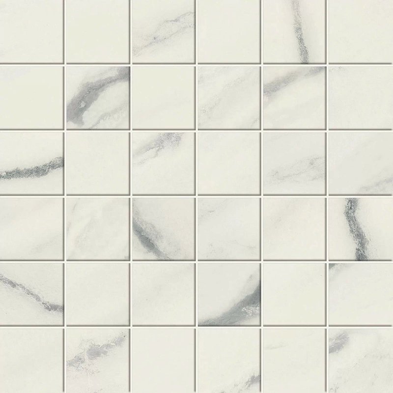 Мозаика Atlas Concorde Forte dei Marmi Panda White Mosaic 610110001068 - фото 1