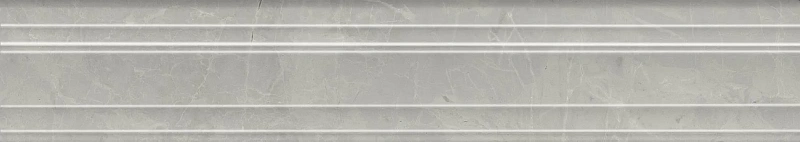 Бордюр Kerama Marazzi Venezia Риальто серый светлый глянцевый обрезной 40х7,3 - фото 4