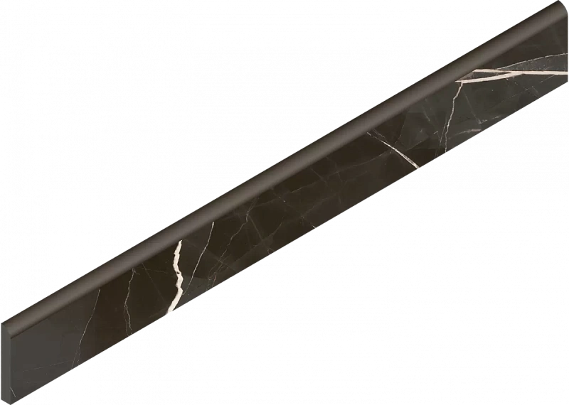 Плинтус Италон Стелларис Абсолют Блэк 610130007455 черный 7.2x60 - фото 1