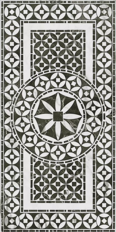 Декор Kerama Marazzi Venezia Коррер 1 глянцевый обрезной 30х60 - фото 1