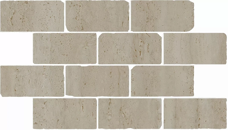 Бордюр Kerama Marazzi Venezia Сан-Марко мозаичный бежевый матовый обрезной 46,5х26,5 - фото 3