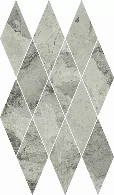 Мозаика Италон Charme Extra Silver Diamond 28x48 - фото 1