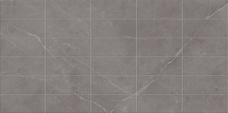 Фальшмозаика Estima NL03 Nolana Dark Grey Bricks FalseMosaic/NL03_NS/59,2x119,3x10/Bricks/ серый 59.2x119.3 - фото 1