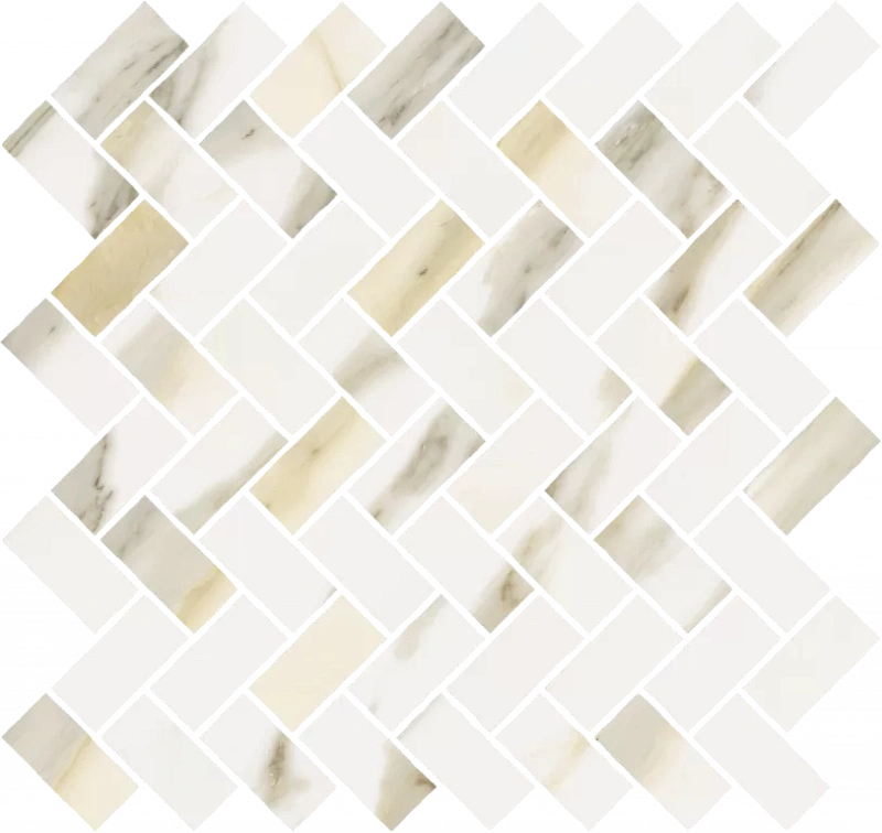 Мозаика Италон Stellaris Калакатта Голд Кросс 29,7х31,5 - фото 1