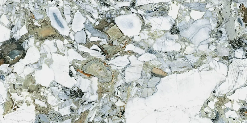 Керамогранит Vitra CityMarble Амазония Мультиколор R9 K951846LPR 60x120 - фото 1