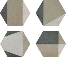 Realonda Ceramica HEXTANGRAM FABRIC TAUPE