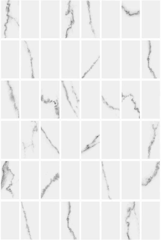 Декор Kerama Marazzi Venezia Мираколи мозаичный белый глянцевый 20х30 из 48 частей 2,3х4,8 - фото 4