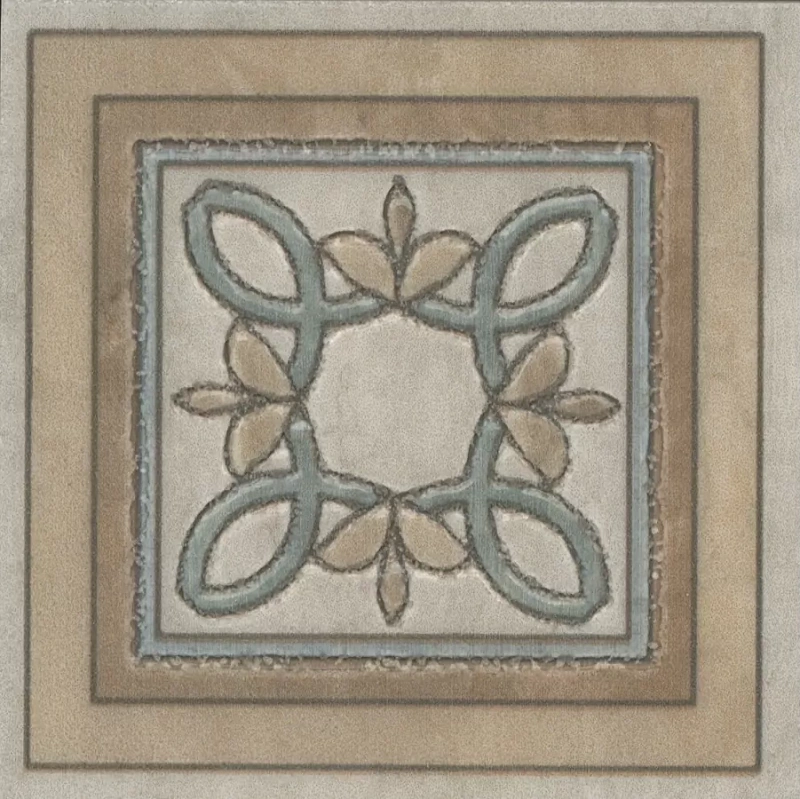 Декор Kerama Marazzi DC\A36\SG606220RL Эвора глянцевый 9.6х9.6 - фото 1