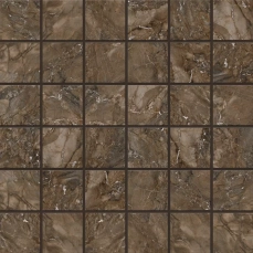 Мозаика Estima BR04 Bernini Dark Brown 30x30 коричневый полированный