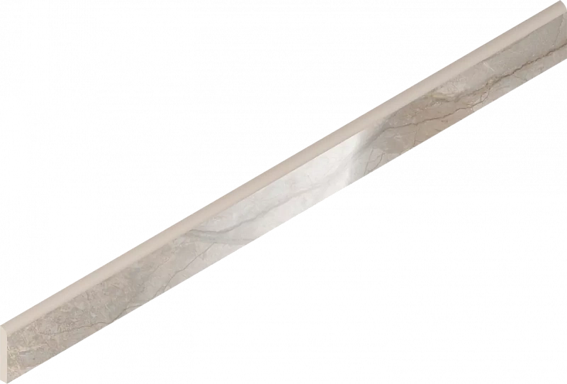 Плинтус Италон Стелларис Элегант Сильвер Люкс 610130007476 серый 7.2x80 - фото 1