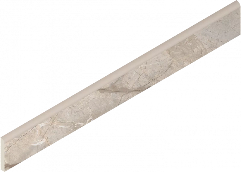 Плинтус Италон Стелларис Элегант Сильвер 610130007453 серый 7.2x60 - фото 1