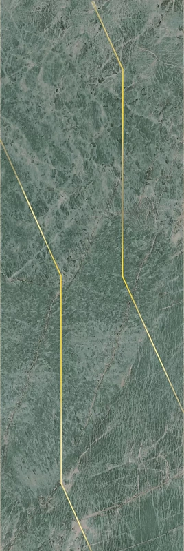 Декор Kerama Marazzi Эвора зеленый глянцевый обрезной 30x89.5 OS\C214\13116R - фото 3