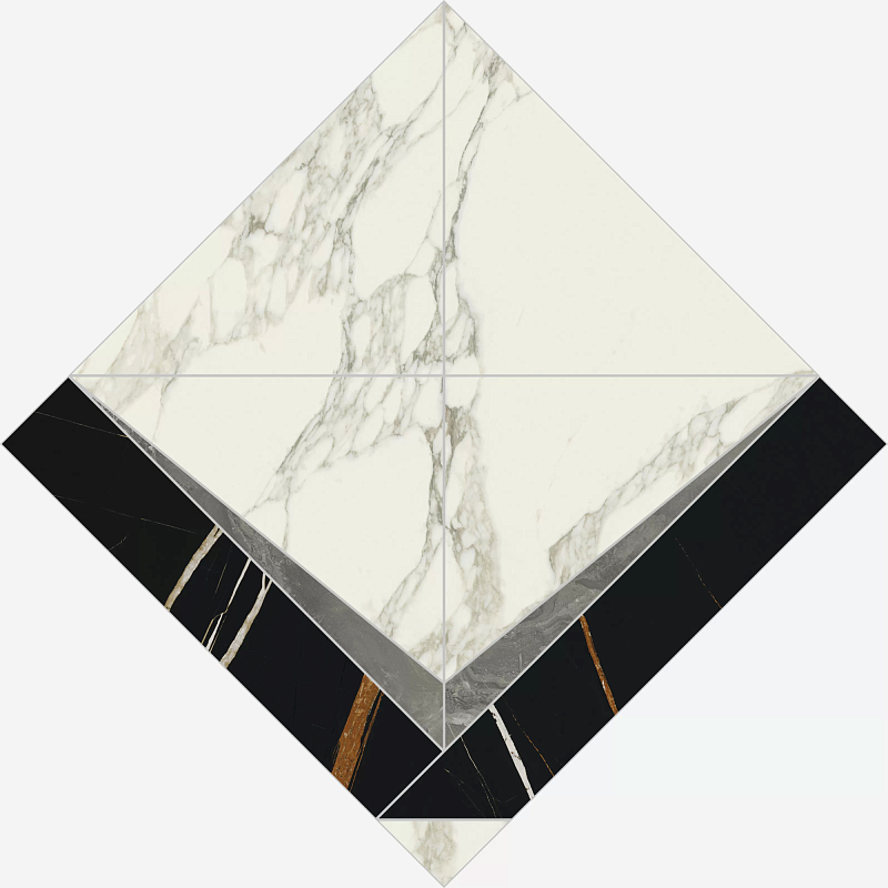 Декор Италон Charme Deluxe Arabescato White 56,4x56,4 - фото 1