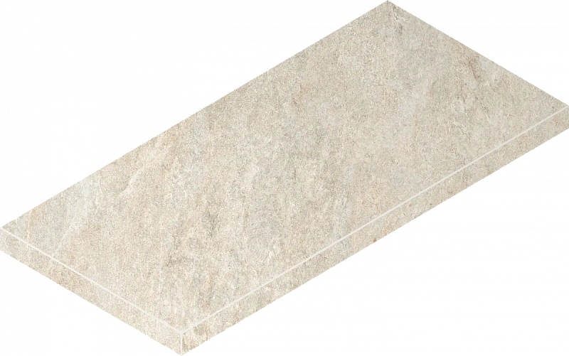 Ступень Италон Магма Айс Грип угловая левая 620070002970 бежевый 33x60 - фото 1