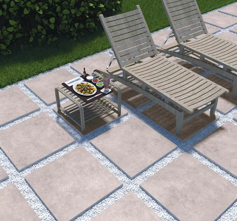 Керамогранит Persepolis Tile Jura Light Grey 72051 серый 60x120 - фото 2