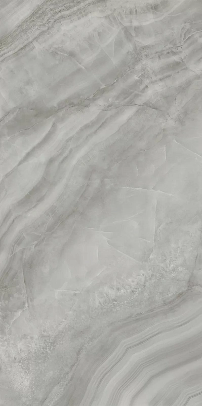 Керамогранит Kerama Marazzi Venezia Ониче серый светлый лаппатированный обрезной 119,5х238,5 - фото 3