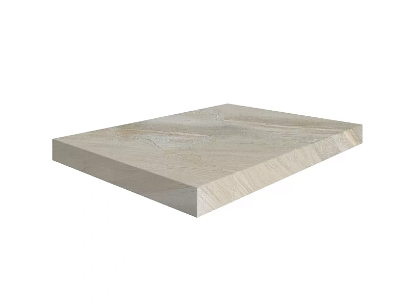 Ступень угловая левая Италон Magnetique White 33x60 - фото 1