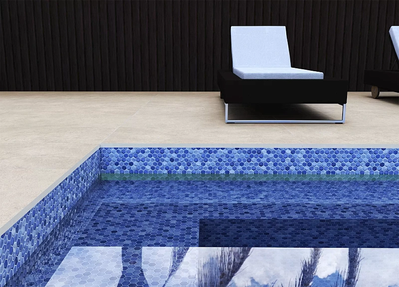 Керамогранит Persepolis Tile Jura Light Grey 72051 серый 60x120 - фото 7