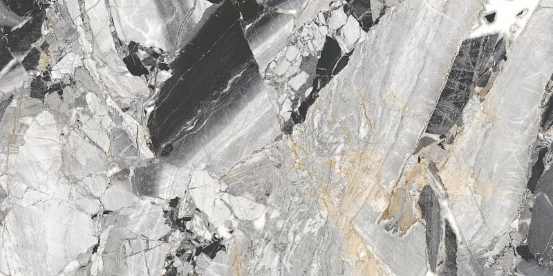 Керамогранит LCM Обсидиан 60120OBS55HG серый 60x120 - фото 1