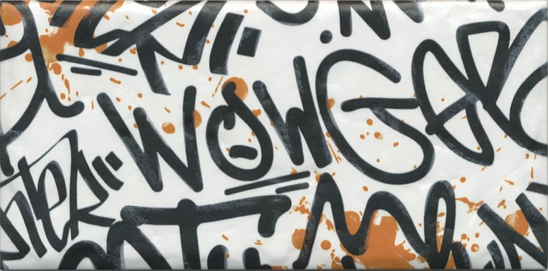 Декор Kerama Marazzi OP\A210\4x\19060 Панно Граффити 20x39,6 - фото 3