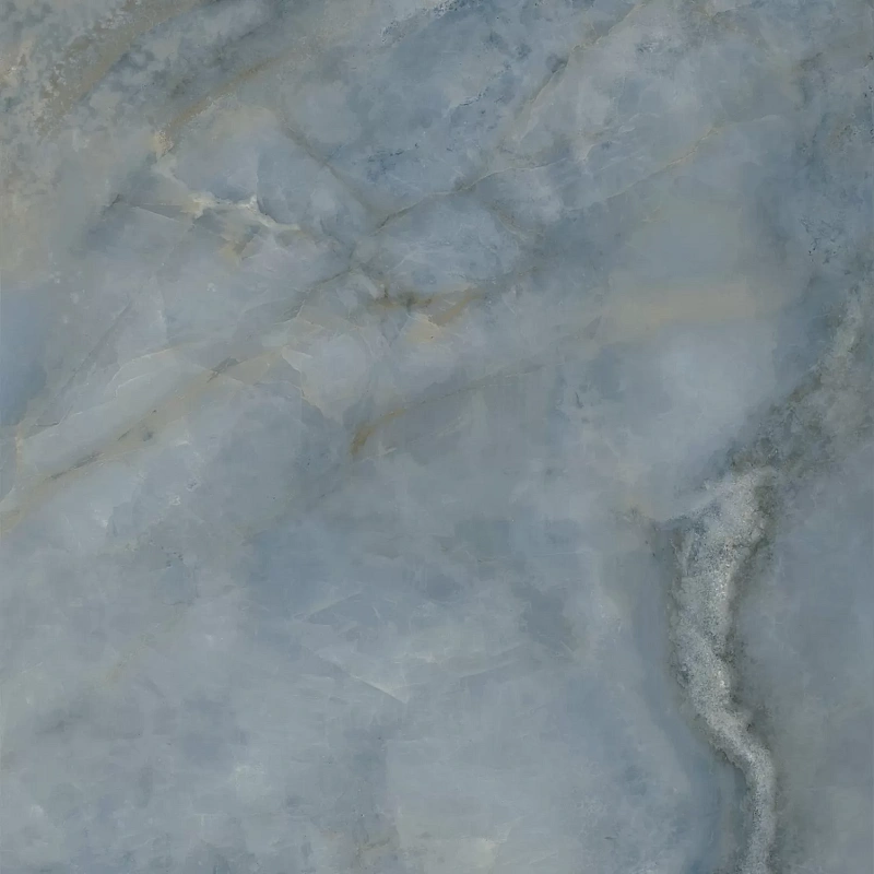 Керамогранит Kerama Marazzi Venezia Ониче голубой лаппатированный обрезной 119,5х119,5 - фото 4