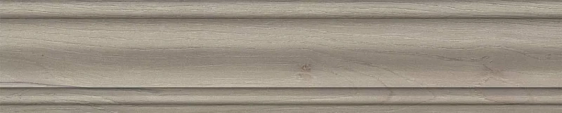 Плинтус Kerama Marazzi SG7323\BTG Тровазо серый матовый 8x39.8 - фото 1