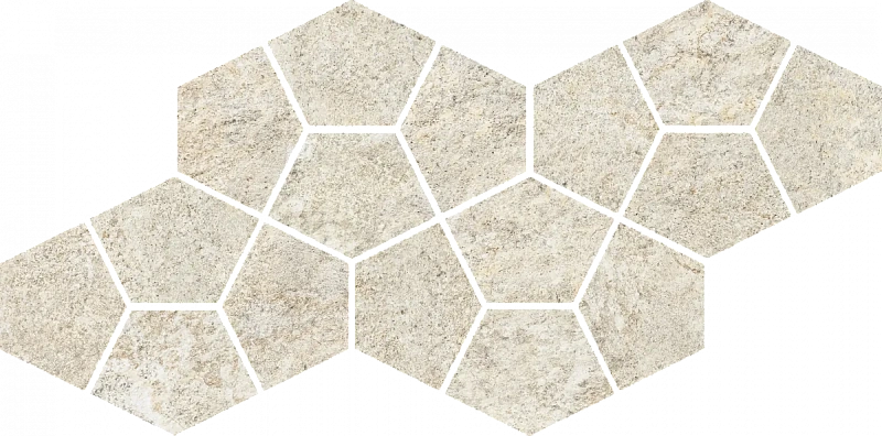 Мозаика Италон Магма Айс Призм 620110000244 бежевый 20.5x41.3 - фото 1