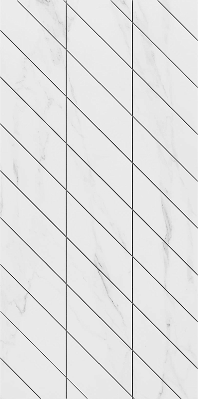 Фальшмозаика Estima SM01 Ametis Supreme Platinum Corner Left 30x60 белый непол. - фото 1