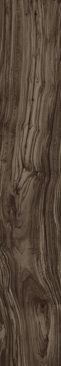 Керамогранит Креанза CW-CR01-B Persian Wood Charcoal Carving 20x120 коричневый - фото 1