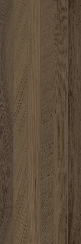 Керамическая плитка Kerama Marazzi 13096TR Семпионе коричневый темный структура матовый обрезной 30x89.5 - фото 1