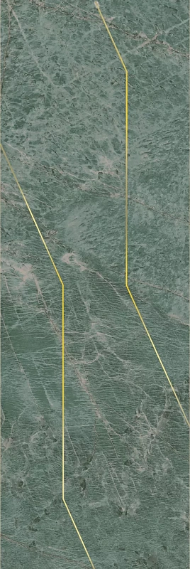 Декор Kerama Marazzi Эвора зеленый глянцевый обрезной 30x89.5 OS\C214\13116R - фото 4