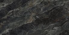 Kerama Marazzi Риальто серый тёмный декор правый лаппатированный