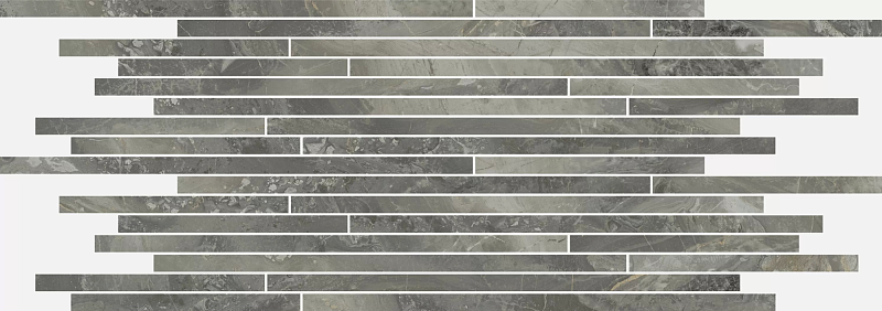 Декор Италон Charme Deluxe Grigio Orobico Strip 26x75 - фото 1