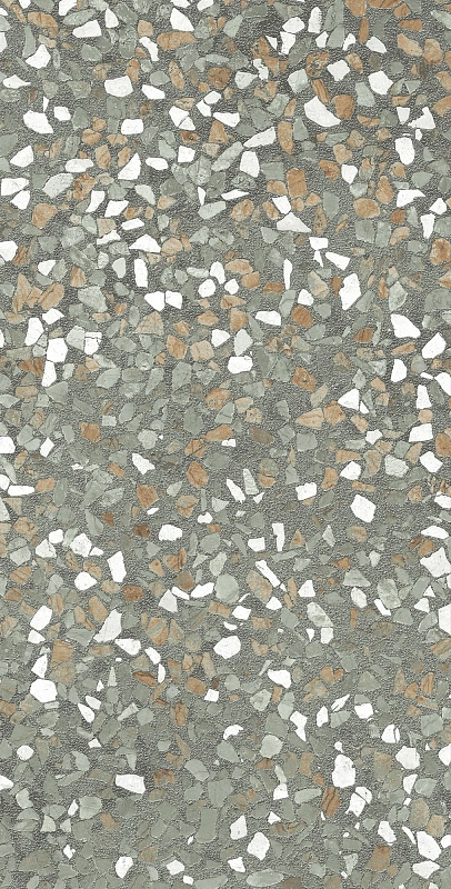 Керамогранит Креанза SH1009-G Veneziano Terra Verde Shape+Glue Art 60x120 зеленый - фото 1