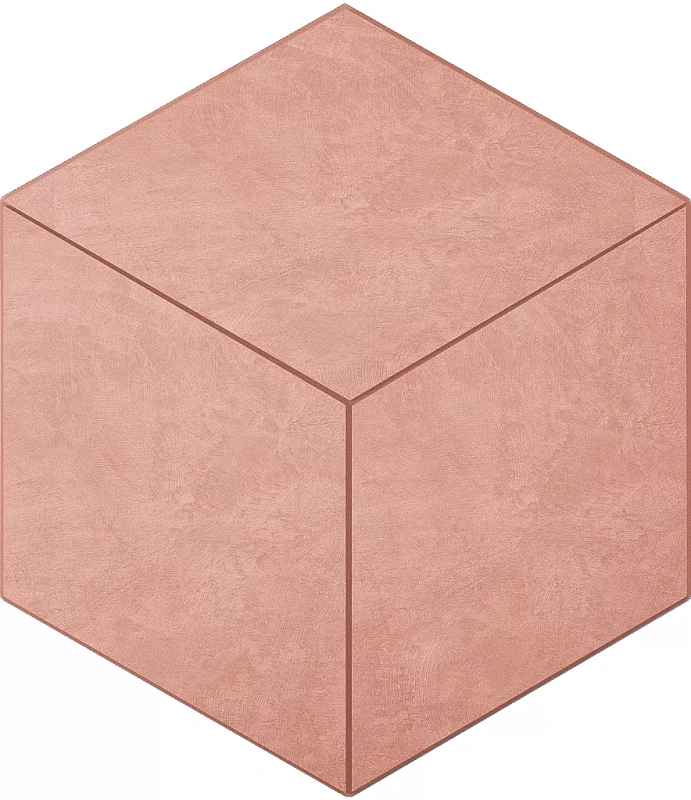 Мозаика Estima SR05 Spectrum Cube Salmon 25x29 розовый - фото 1