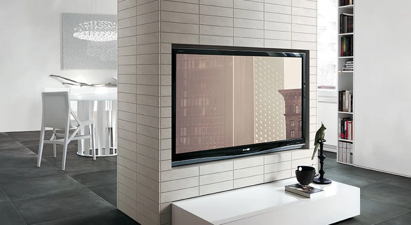 Плитка Бордюр Boston London Gesso 5x30 в интерьере