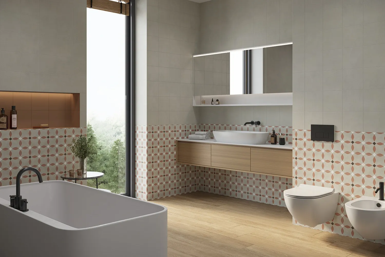 Плитка Poly 4 20x20 в интерьере