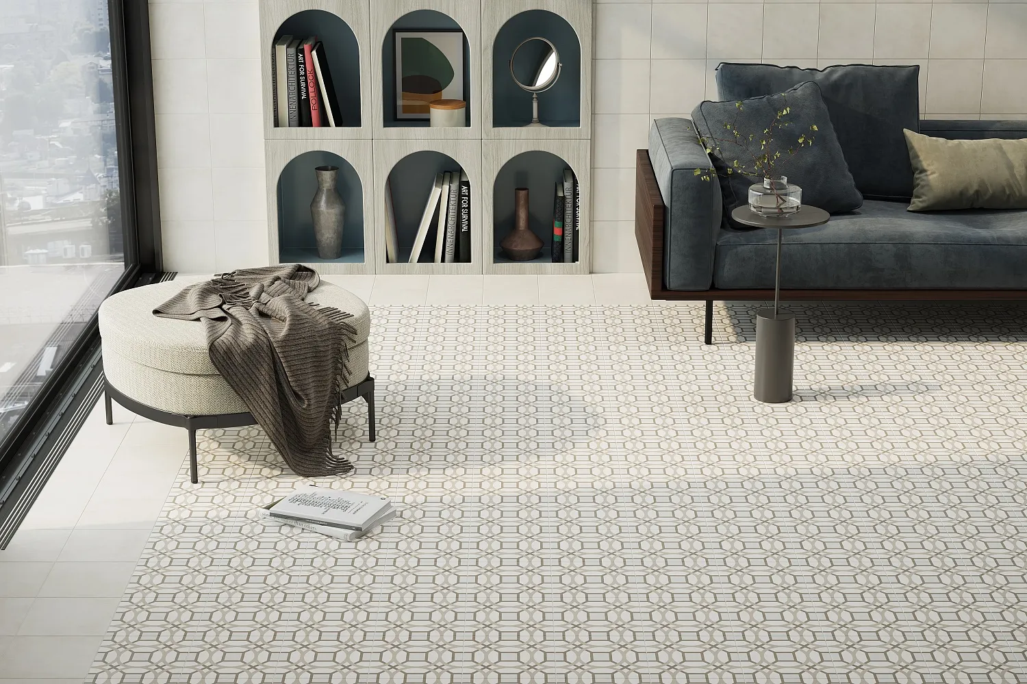 Плитка Fresh 3 20x20 в интерьере