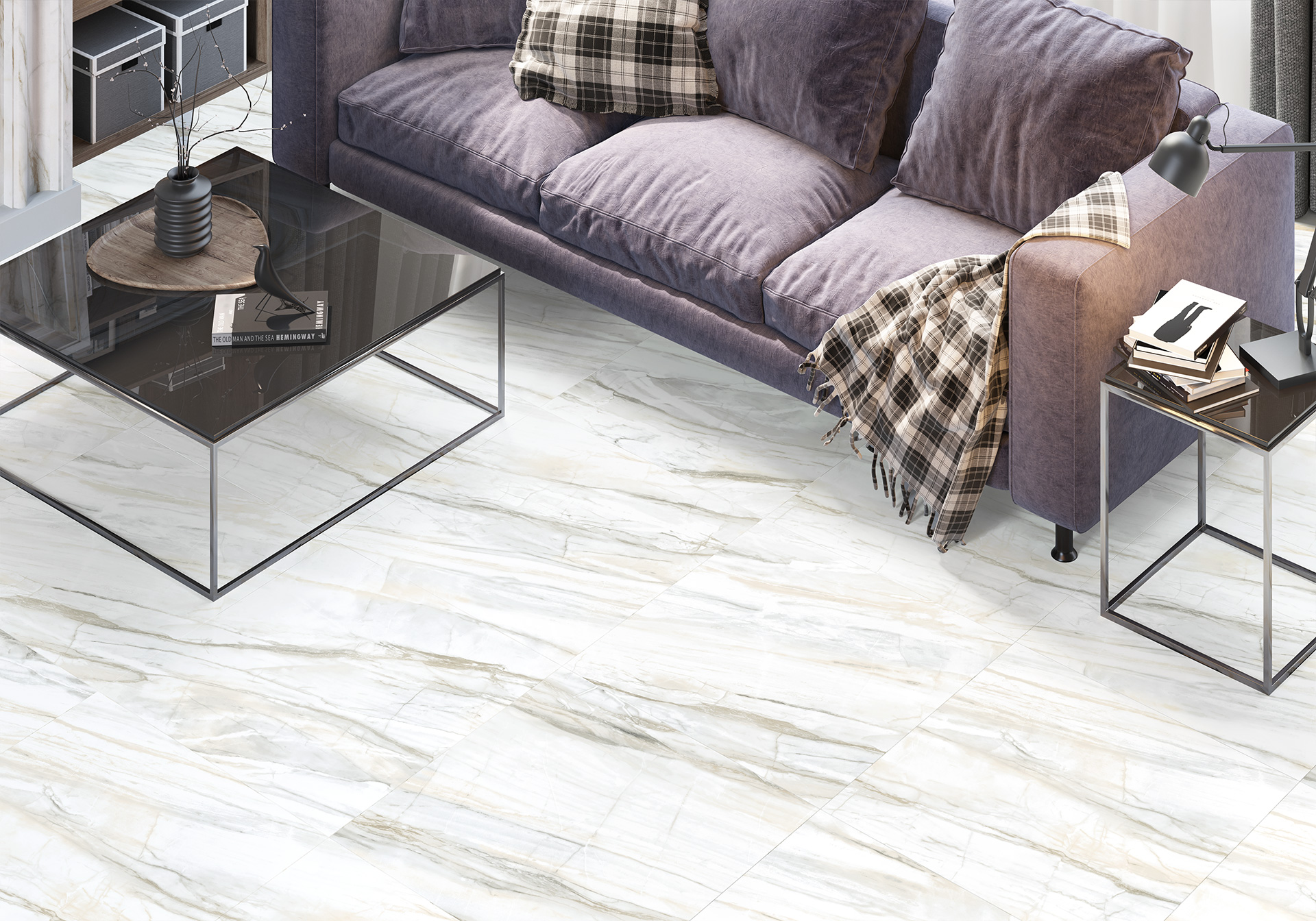 Плитка Delacora Brazylyan Sky в интерьере