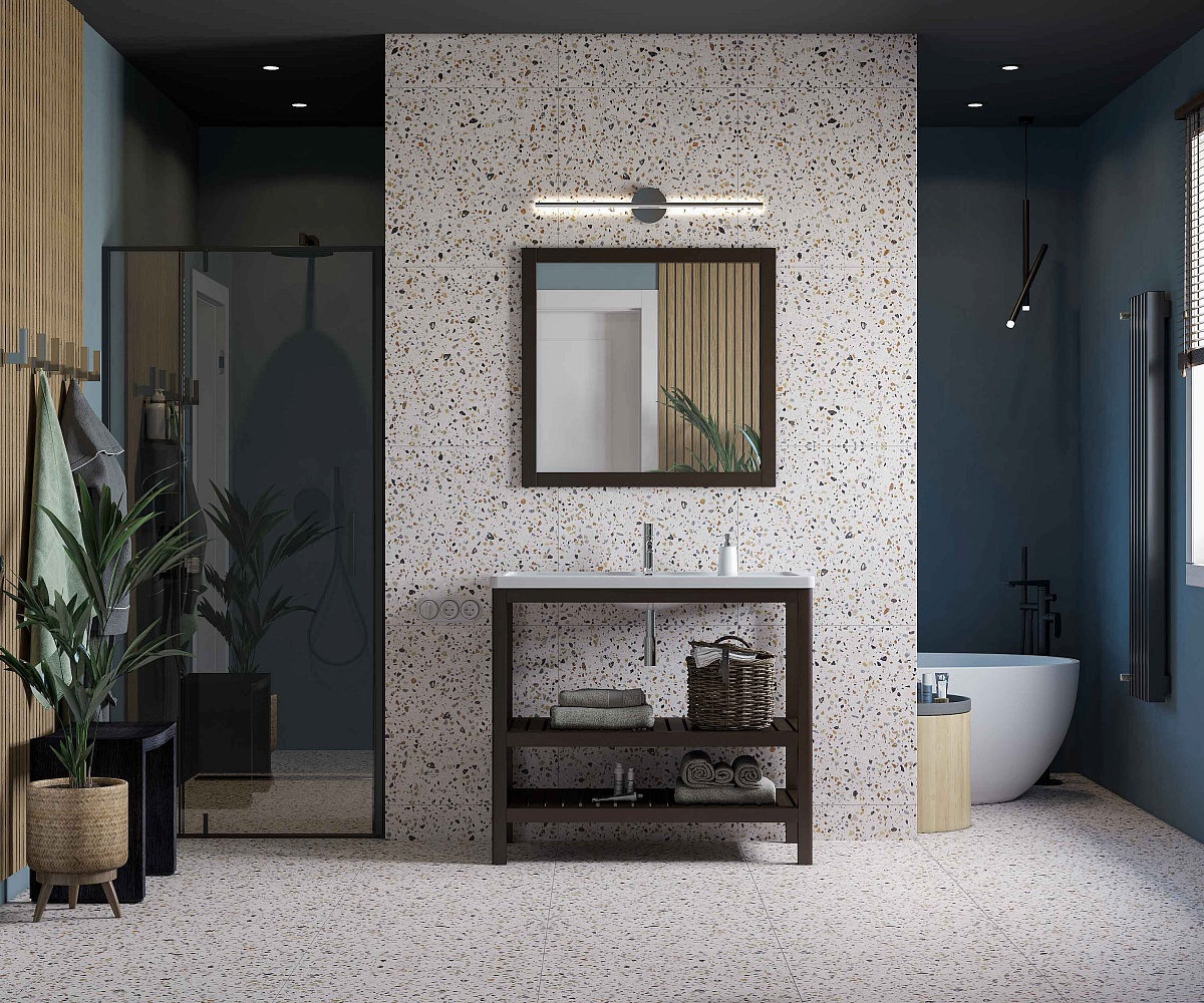 Плитка Neutron Crema 60x60 в интерьере