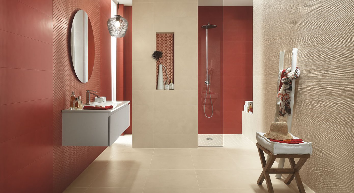 Плитка Color Line Deco 25x75 в интерьере