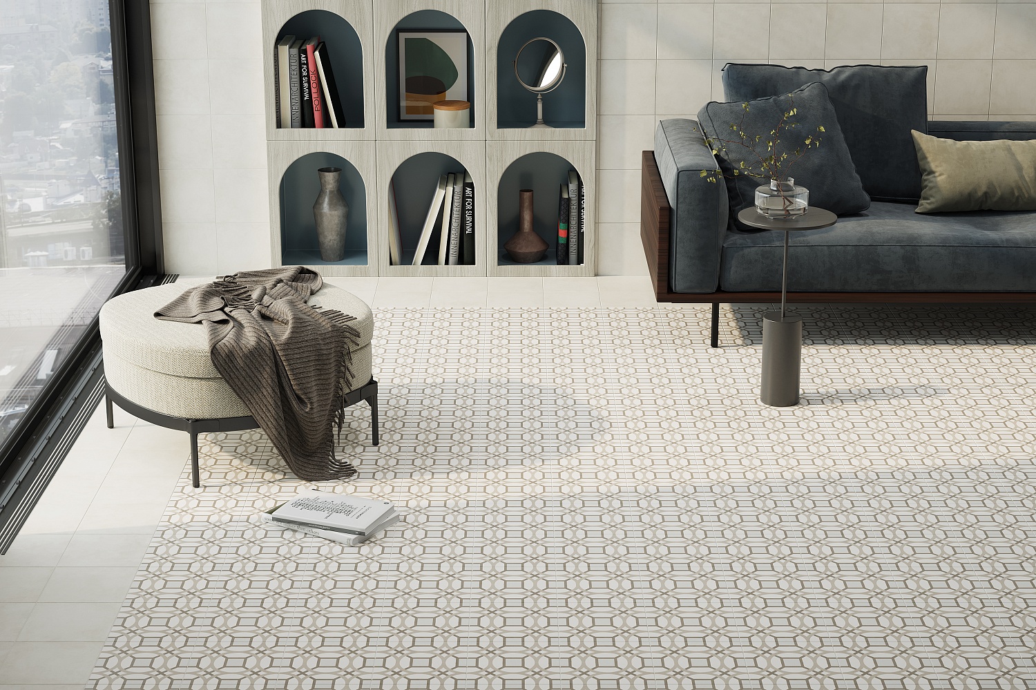 Плитка Fresh 1 20x20 в интерьере