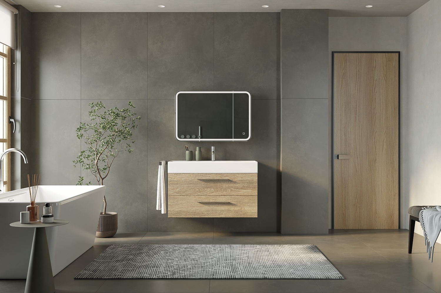 Плитка Forever Ivory 80x160 в интерьере