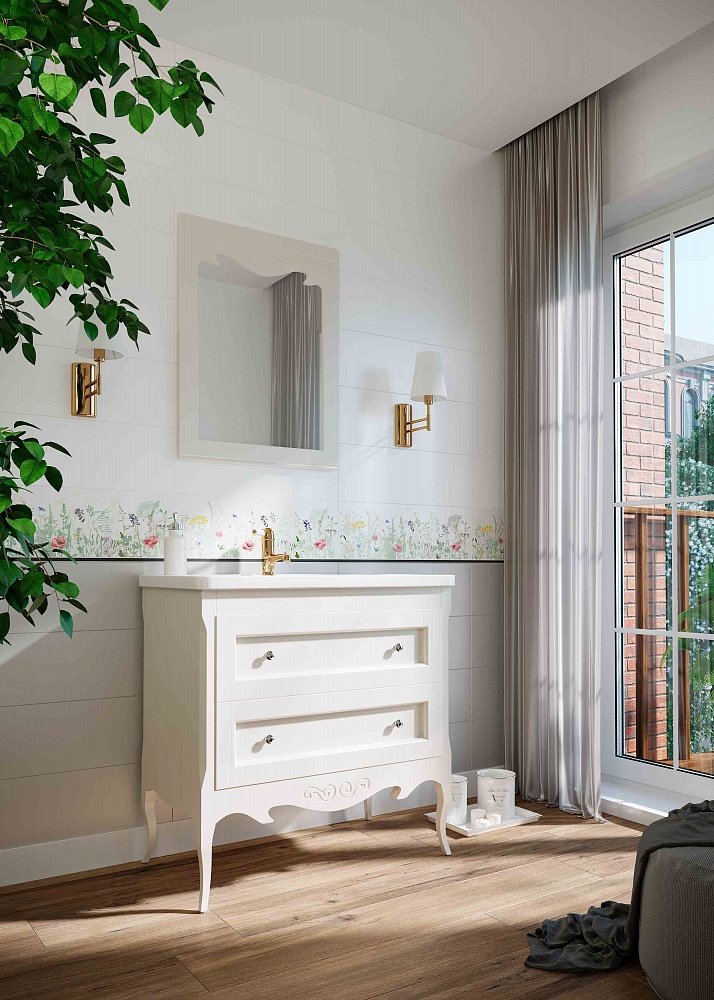 Плитка Flora Wood 20x60 в интерьере