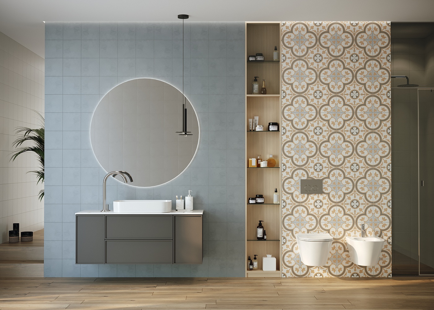 Плитка Pamp 5 20x20 в интерьере