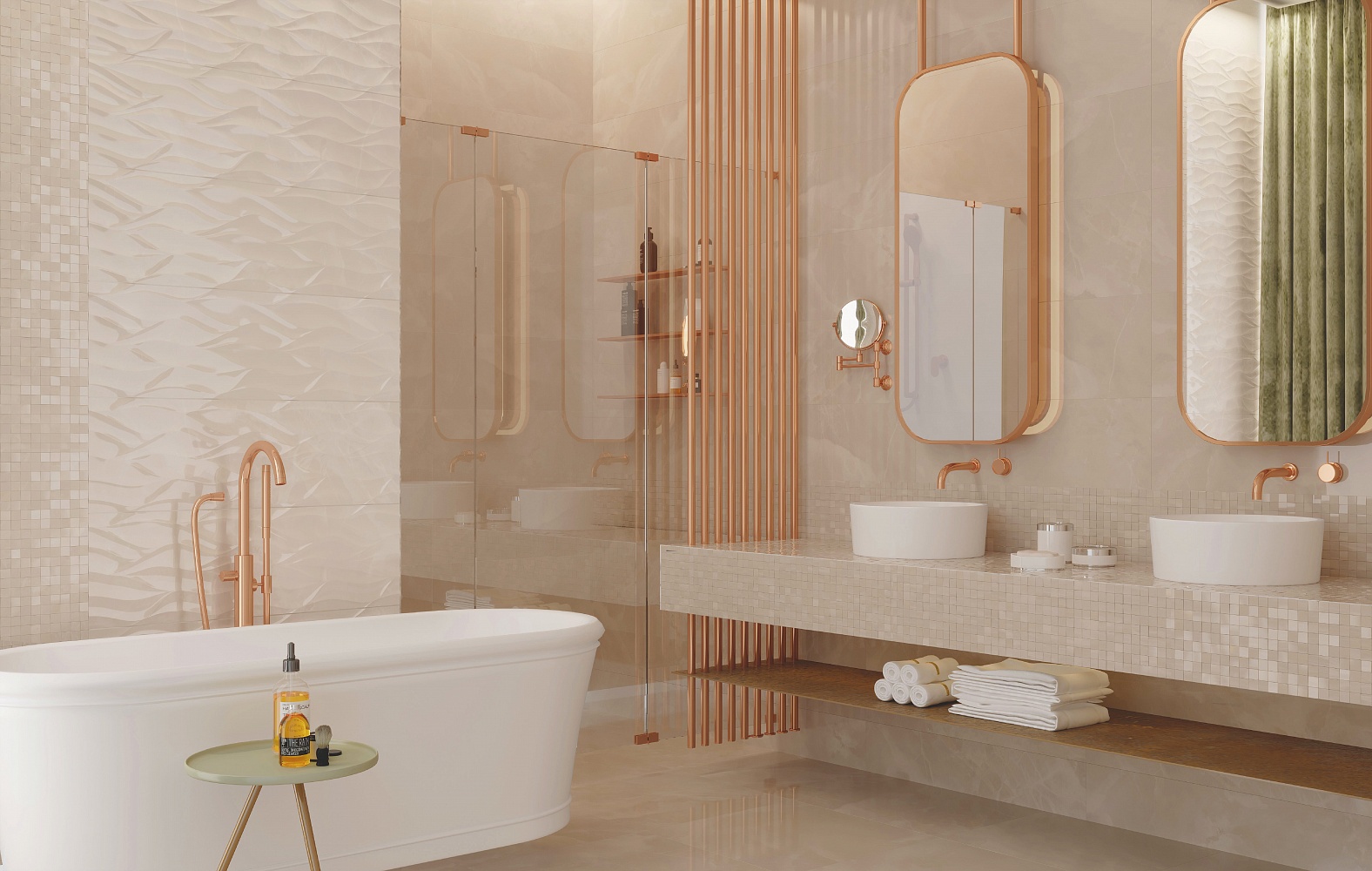 Плитка Piastra Grey 59.5x59.5 в интерьере